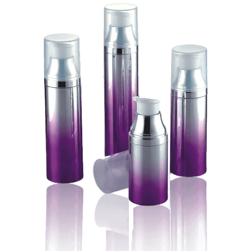 Frasco cosmético mal ventilado gradiente roxo 50ML-120ML-HS-017C