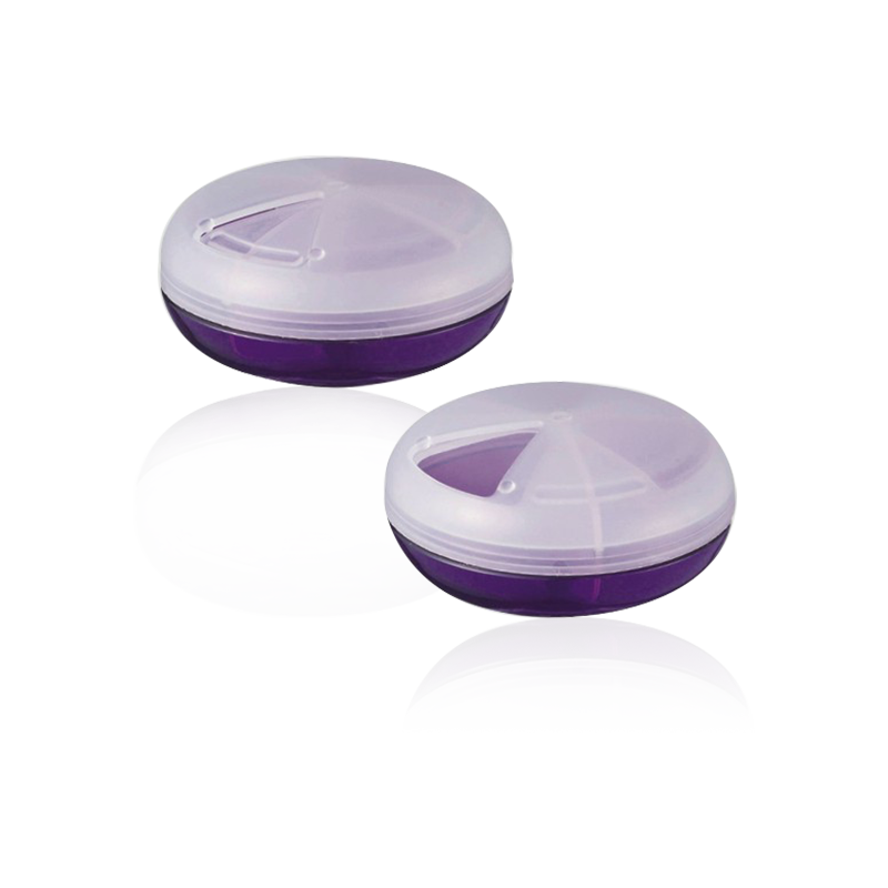 Caixa de pílulas da série Cream Box para viagens