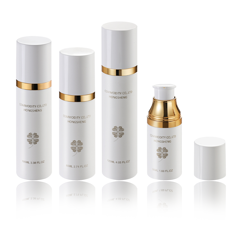 Bomba de ar cosmética recarregável de garrafa mal ventilada 50ML-120ML HS-017C