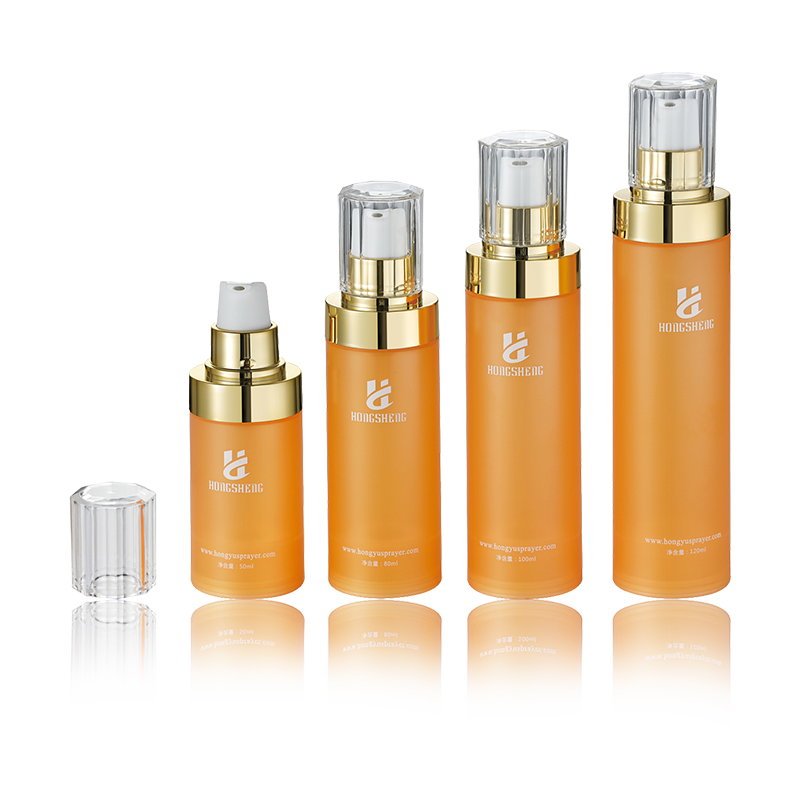 Garrafa de bomba mal ventilada estéril 50ML-120ML HS-017E