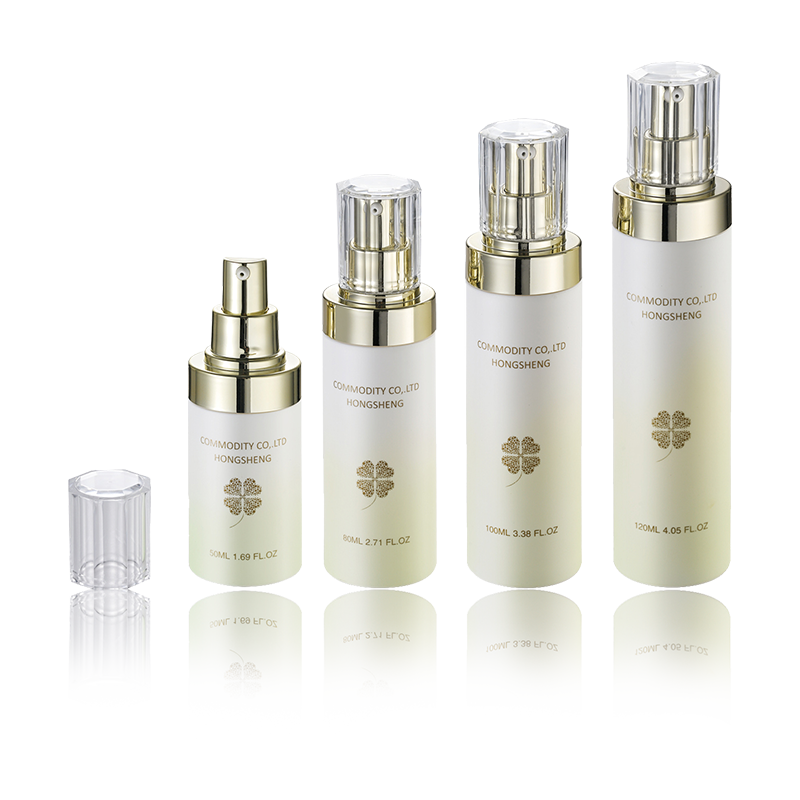 Garrafa Airless de toque sensível à luz 50ML-120ML-HS-017F