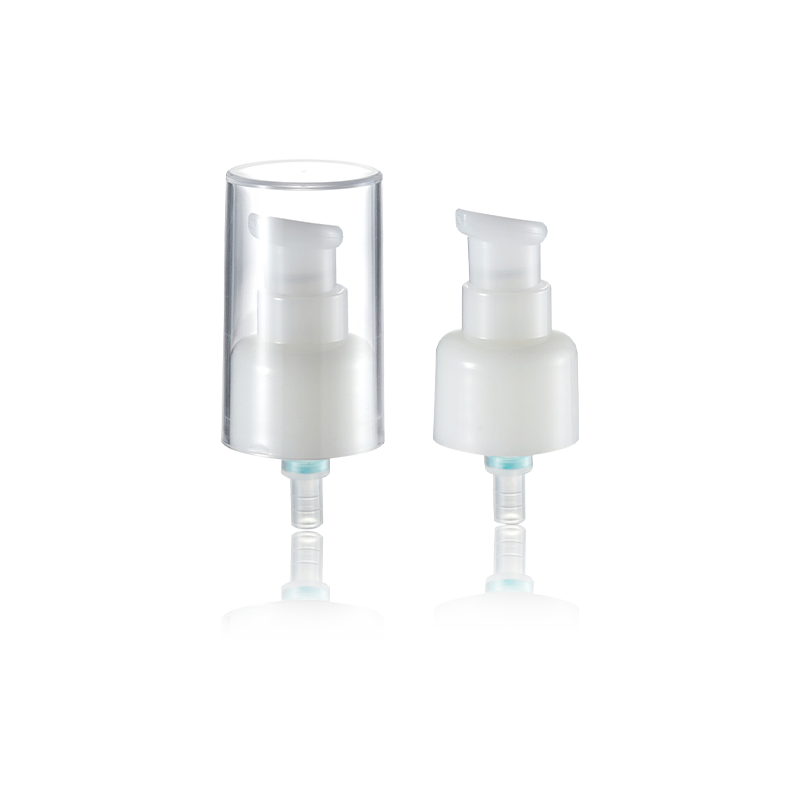 Cabeça de bomba cosmética com estrutura anti-respingo Distribuidor de líquido-HY20A-20