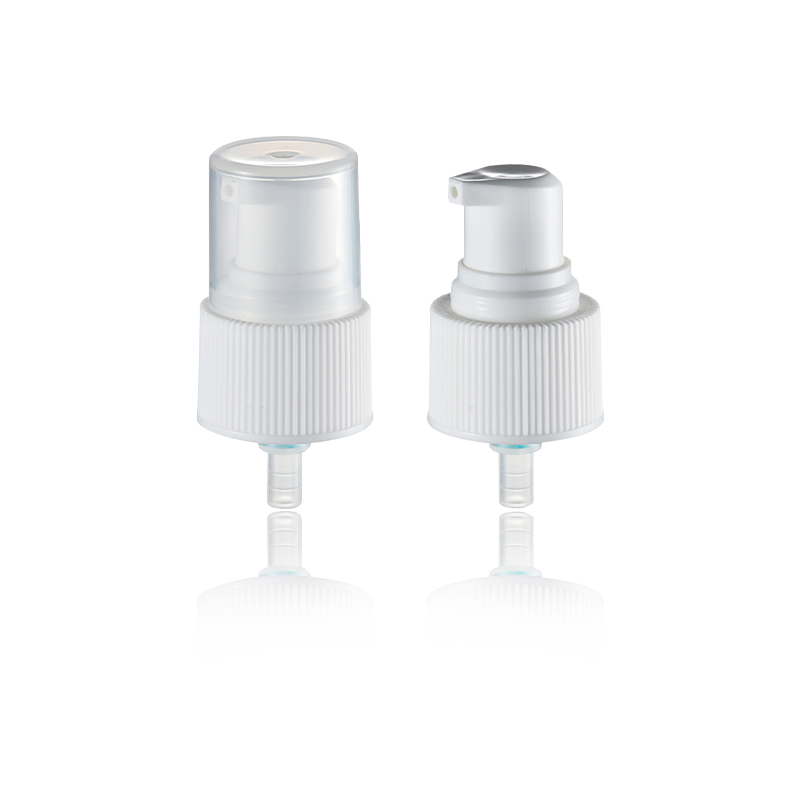 Cabeça de bomba cosmética com rosca antiderrapante Liquid Distributor-HY24A-06