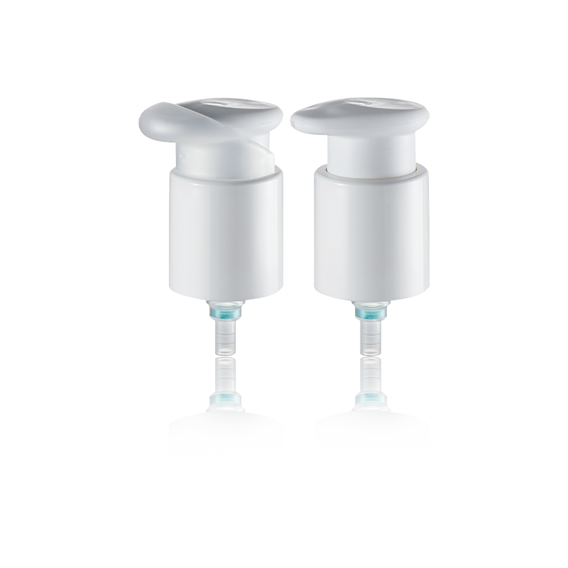 Distribuidor de líquidos cosméticos de plástico vazio transparente-HY24A-12