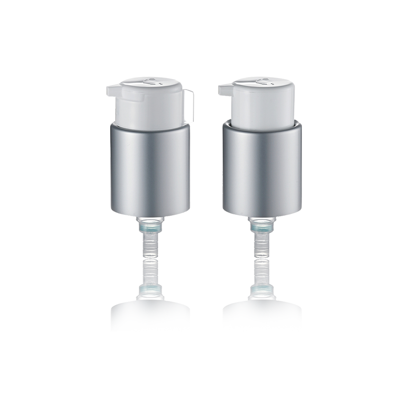 Cabeça de bomba cosmética com design anti-gotejamento Distribuidor de líquidos-HY24A-31