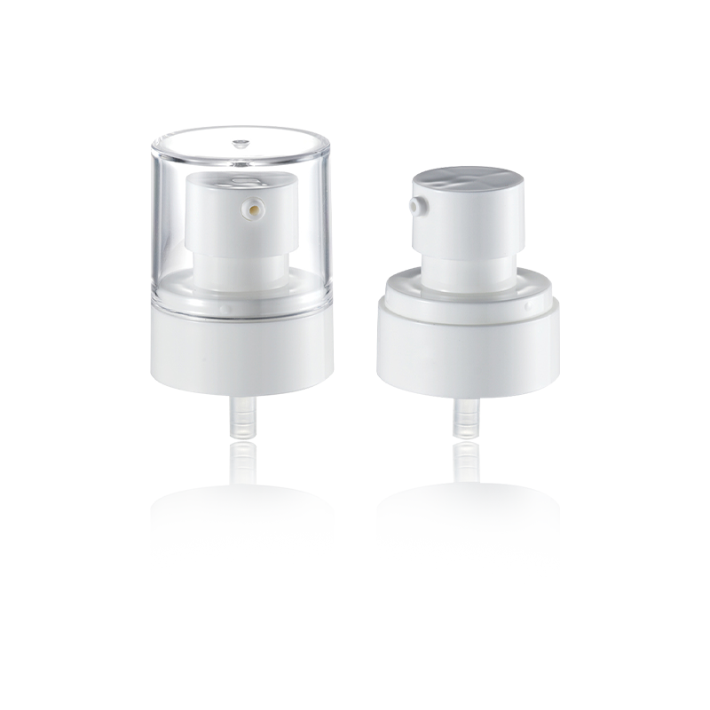 Distribuidor de líquido com cabeça de bomba cosmética de seda sedosa-HY24A-34-1