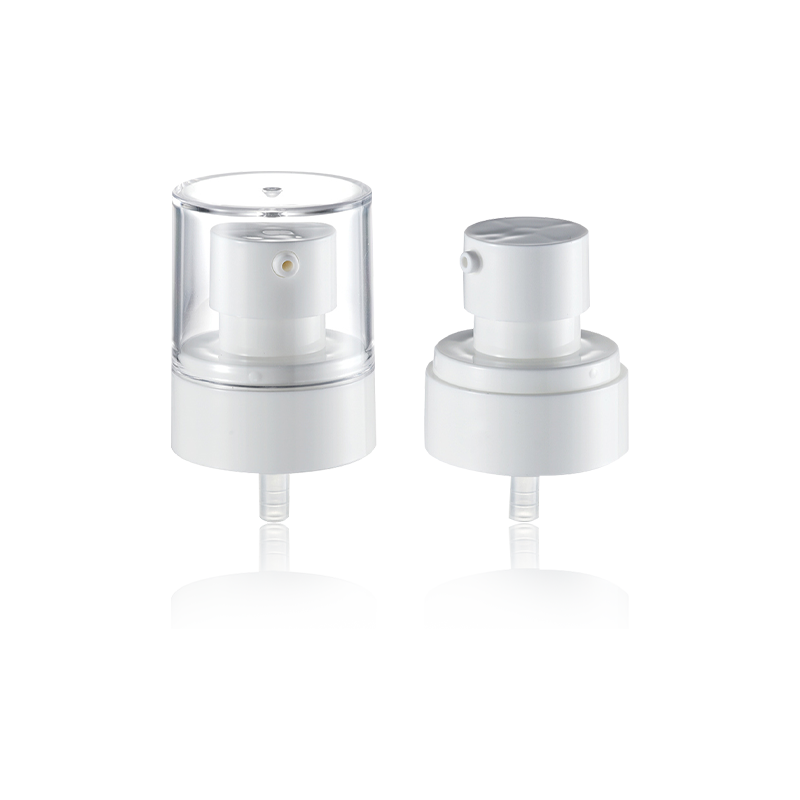 HY24A-34 UPG cosméticos pp ou como loção de cor branca/bomba de spray 24/410 meia tampa 0,25 cc