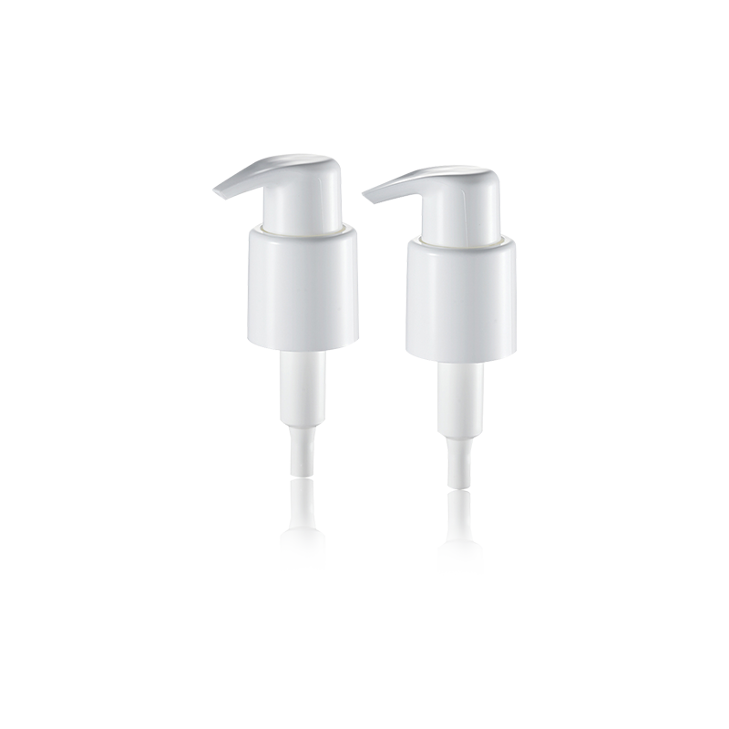 HY24A-64 bloqueio de clipe de cor branca cosmética bomba de óleo 24/410