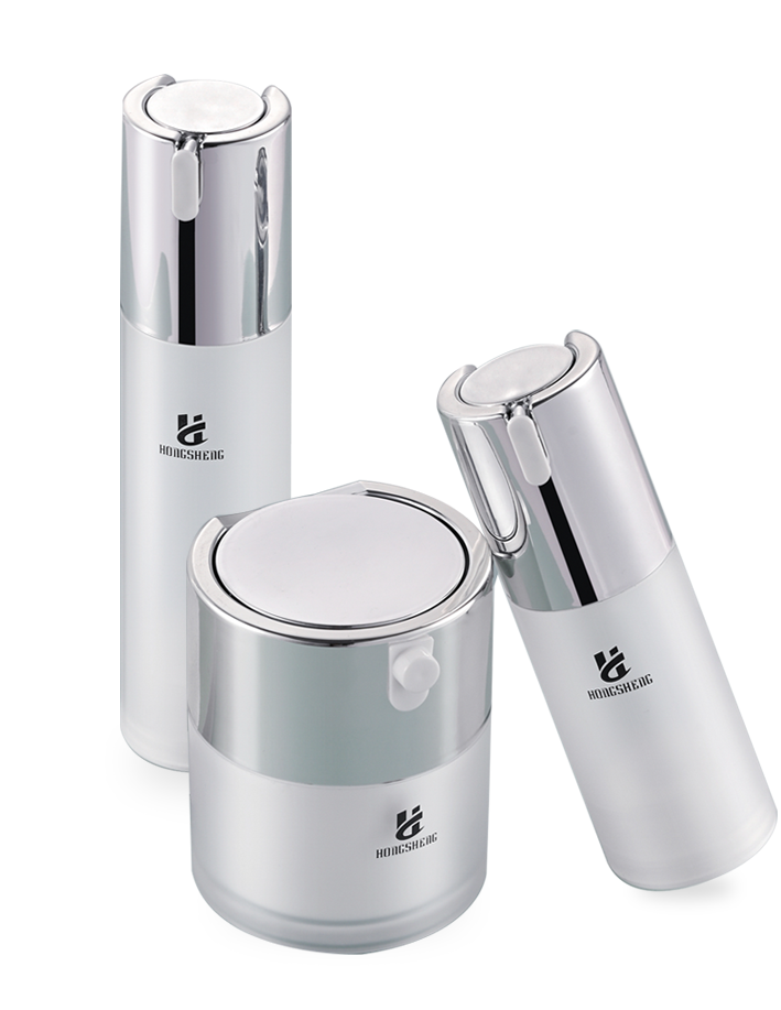 Série de conjuntos de frascos para cuidados com a pele